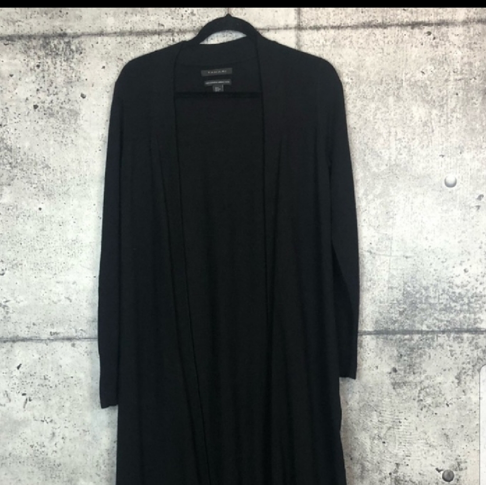 Tahari // Extra Fine Merino Wool Duster Cardigan